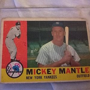 1960 topps Mickey Mantle #350